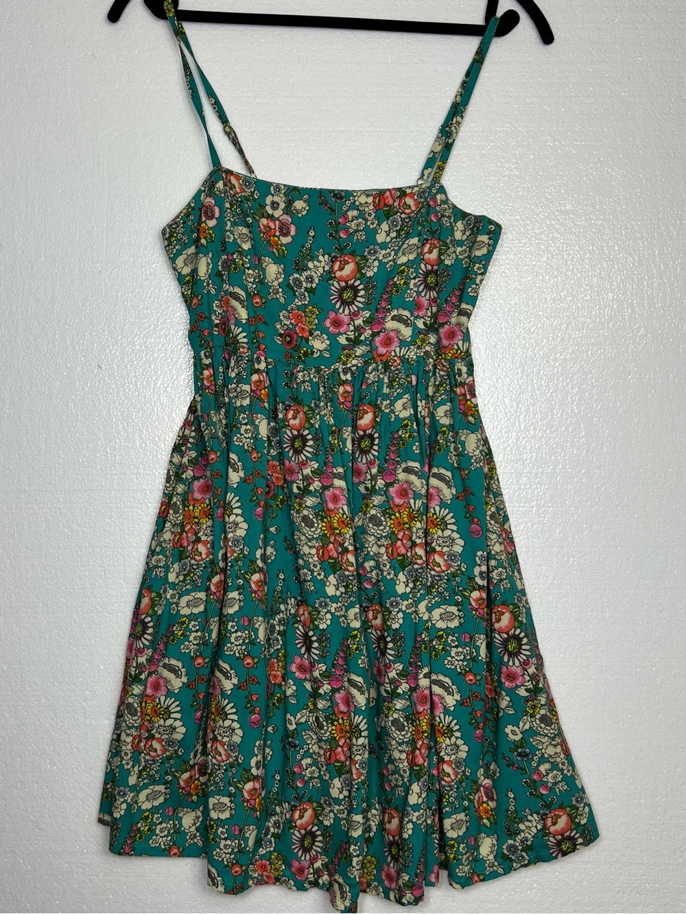 Natural Life floral mini dress with pockets size S